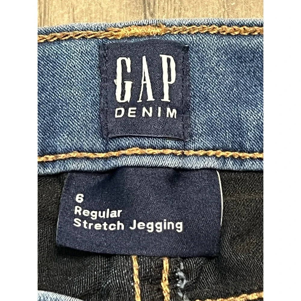 Gap Denim Kids‎ Girls Jeans Regular Stretch Jegging Sz 6 Very Good Condition